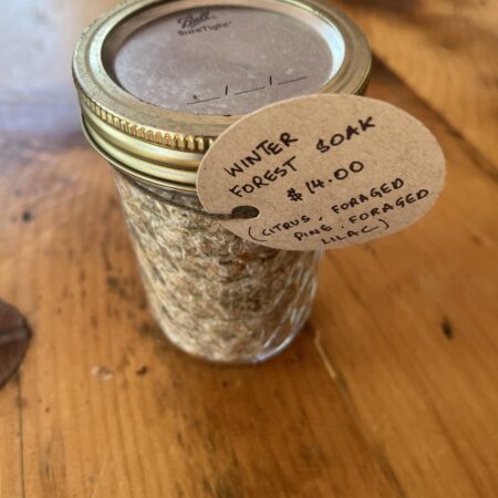 Winter Forest Soak; Bath Salts