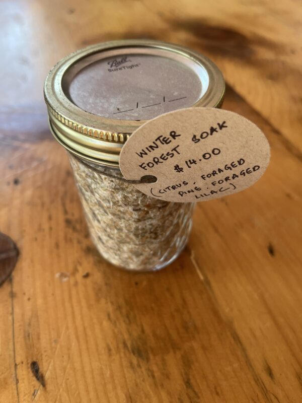 Winter Forest Soak; Bath Salts