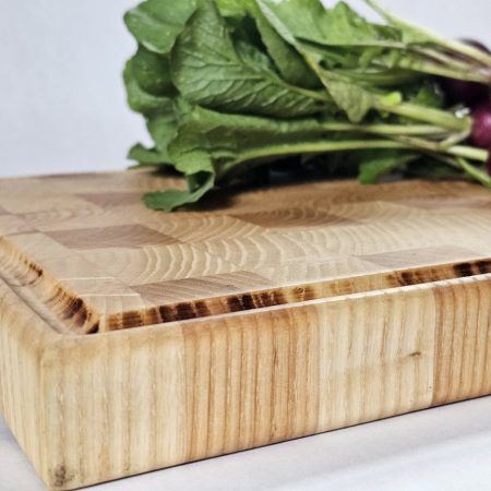 End Grain Cutting Board (Ash) - Image 6