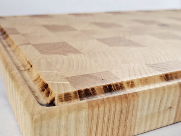 End Grain Cutting Board (Ash)