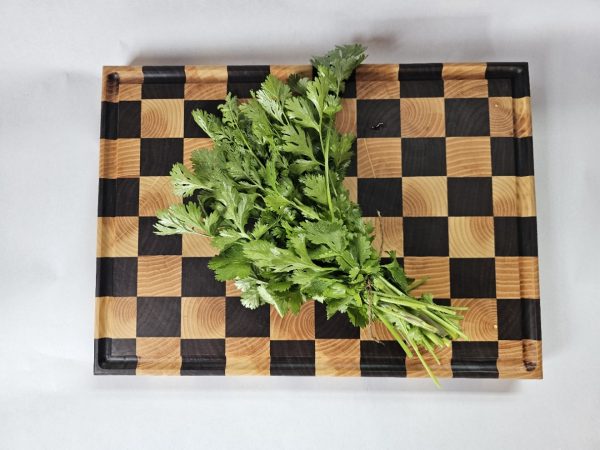 End Grain Cutting Board (Walnut/Ash)