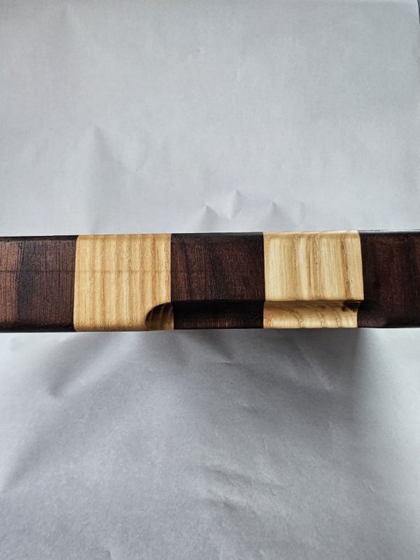 End Grain Cutting Board (Walnut/Ash)