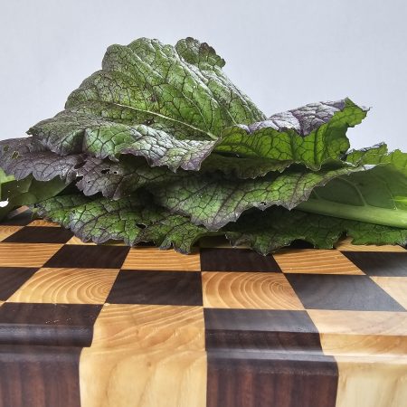 End Grain Cutting Board (Walnut/Ash) - Image 3